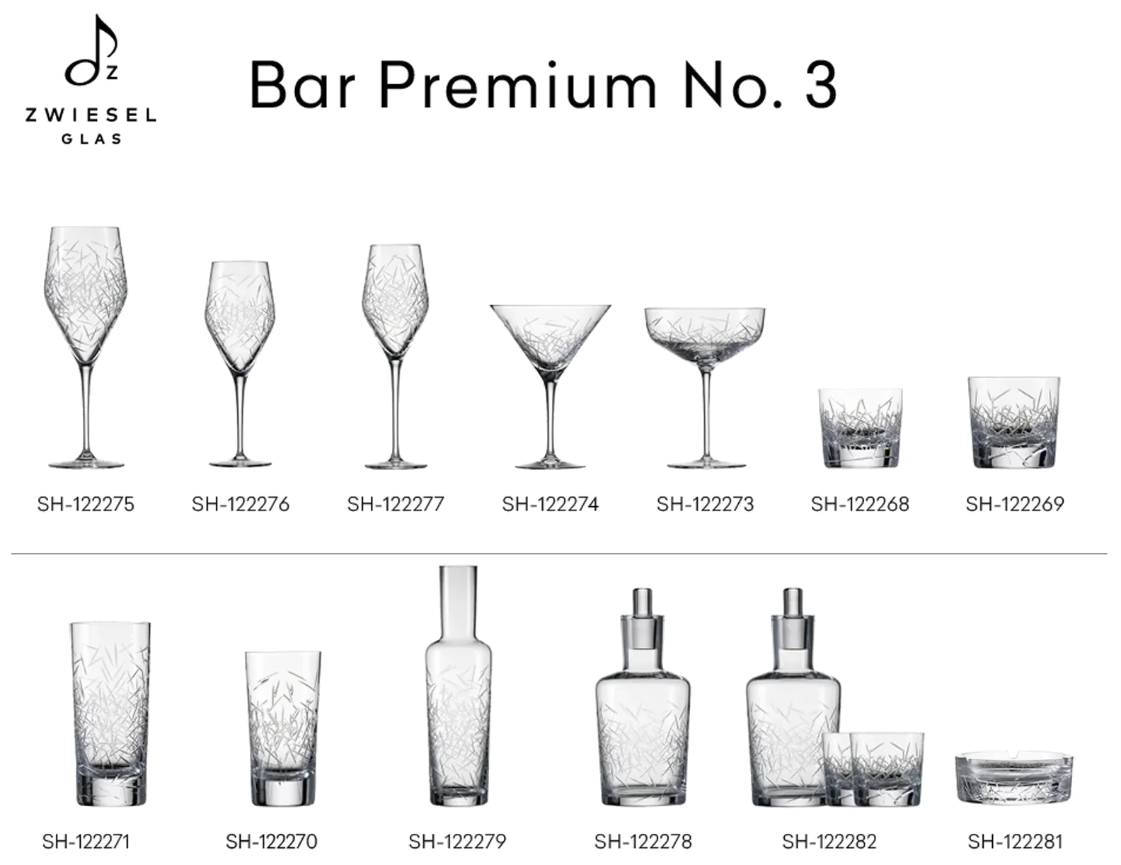BAR PREMIUM NO. 3 Sklenice na whisky 399 ml, sada 2 ks / ZWIESEL HANDMADE