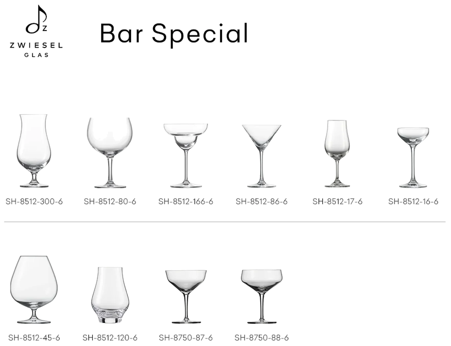 BAR SPECIAL Sklenice na margaritu 305 ml, sada 6 ks / SCHOTT ZWIESEL