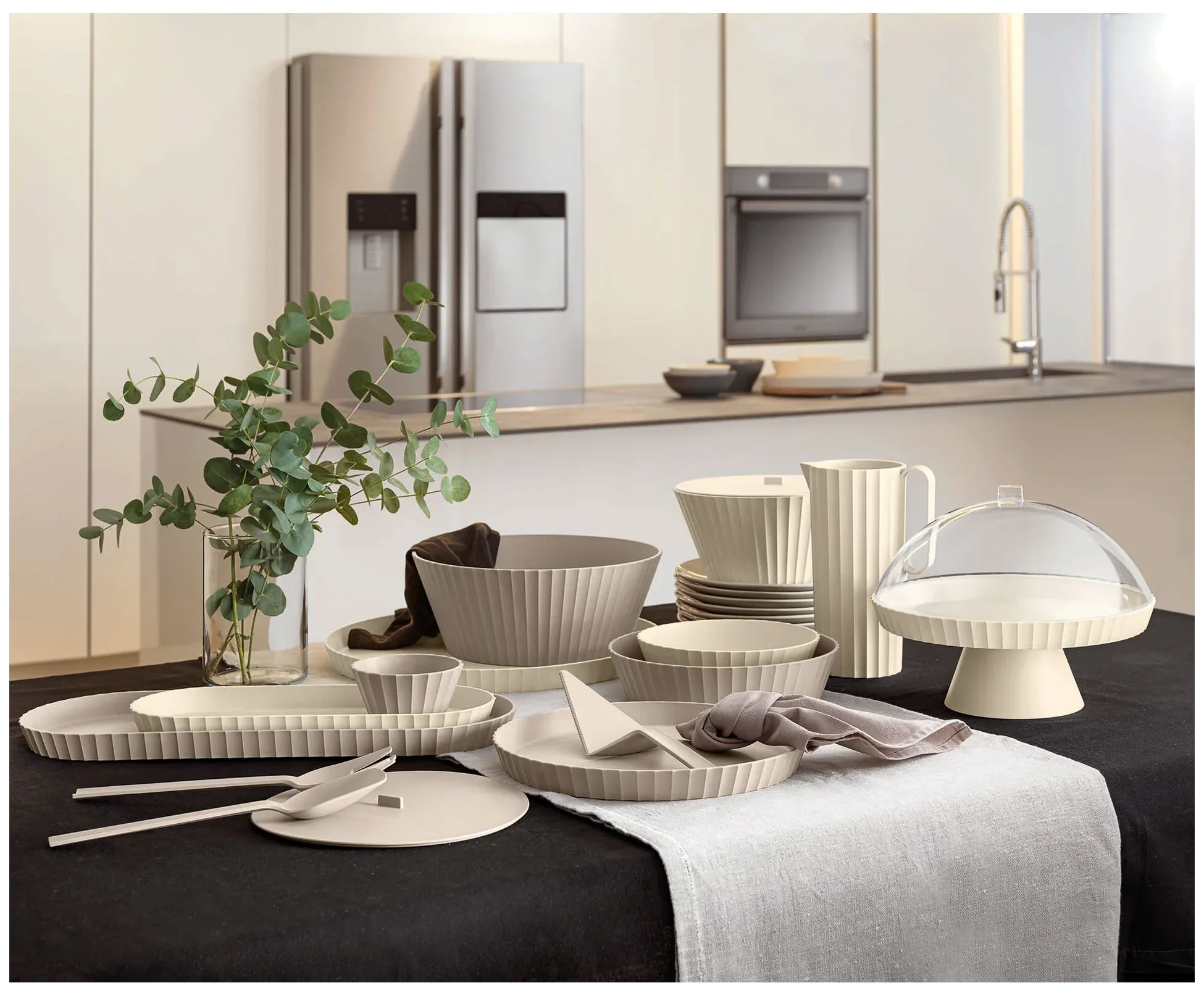NETTUNO Mísa 30 cm moka / BLIM PLUS