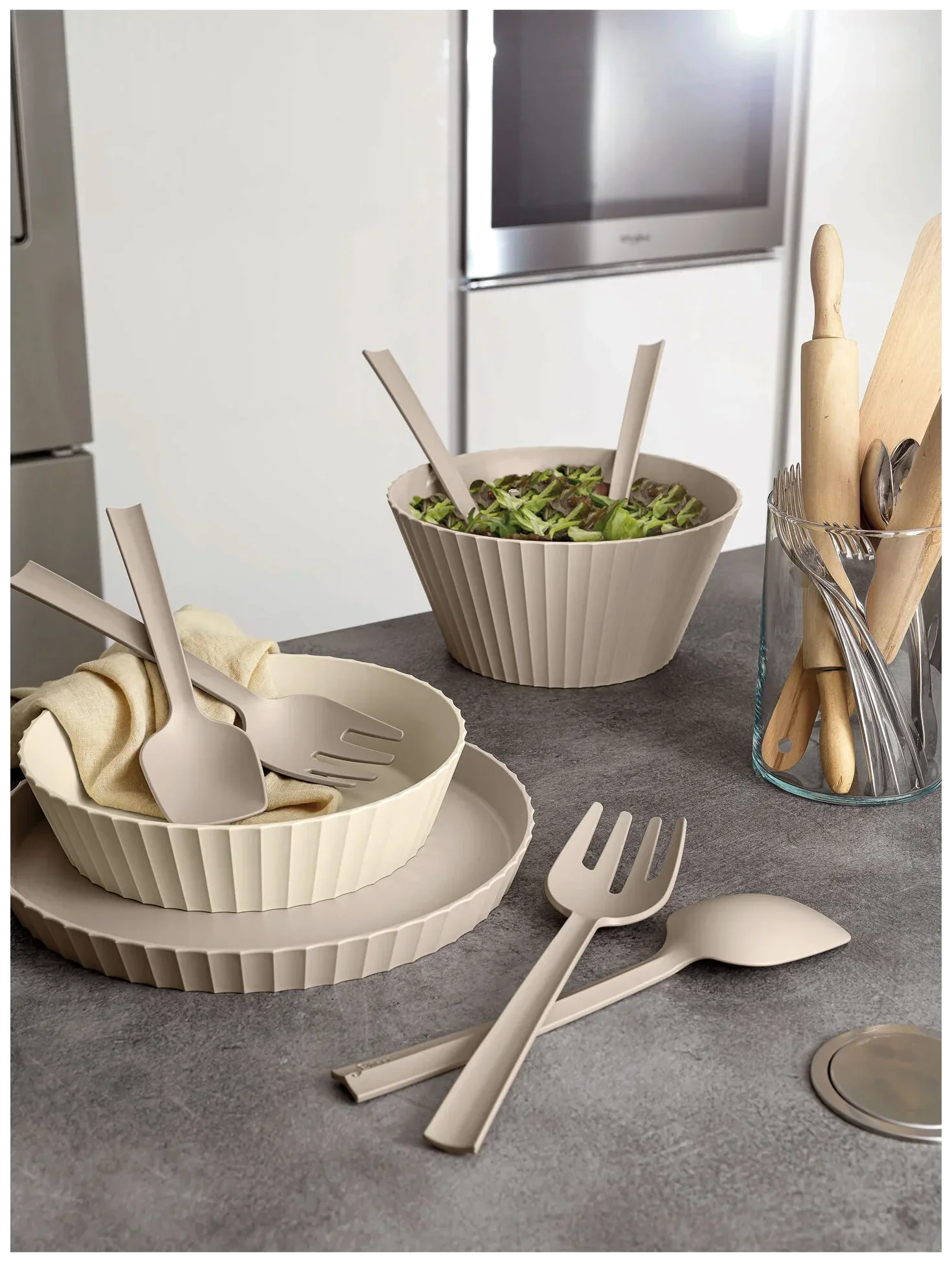NETTUNO Mísa 30 cm moka / BLIM PLUS