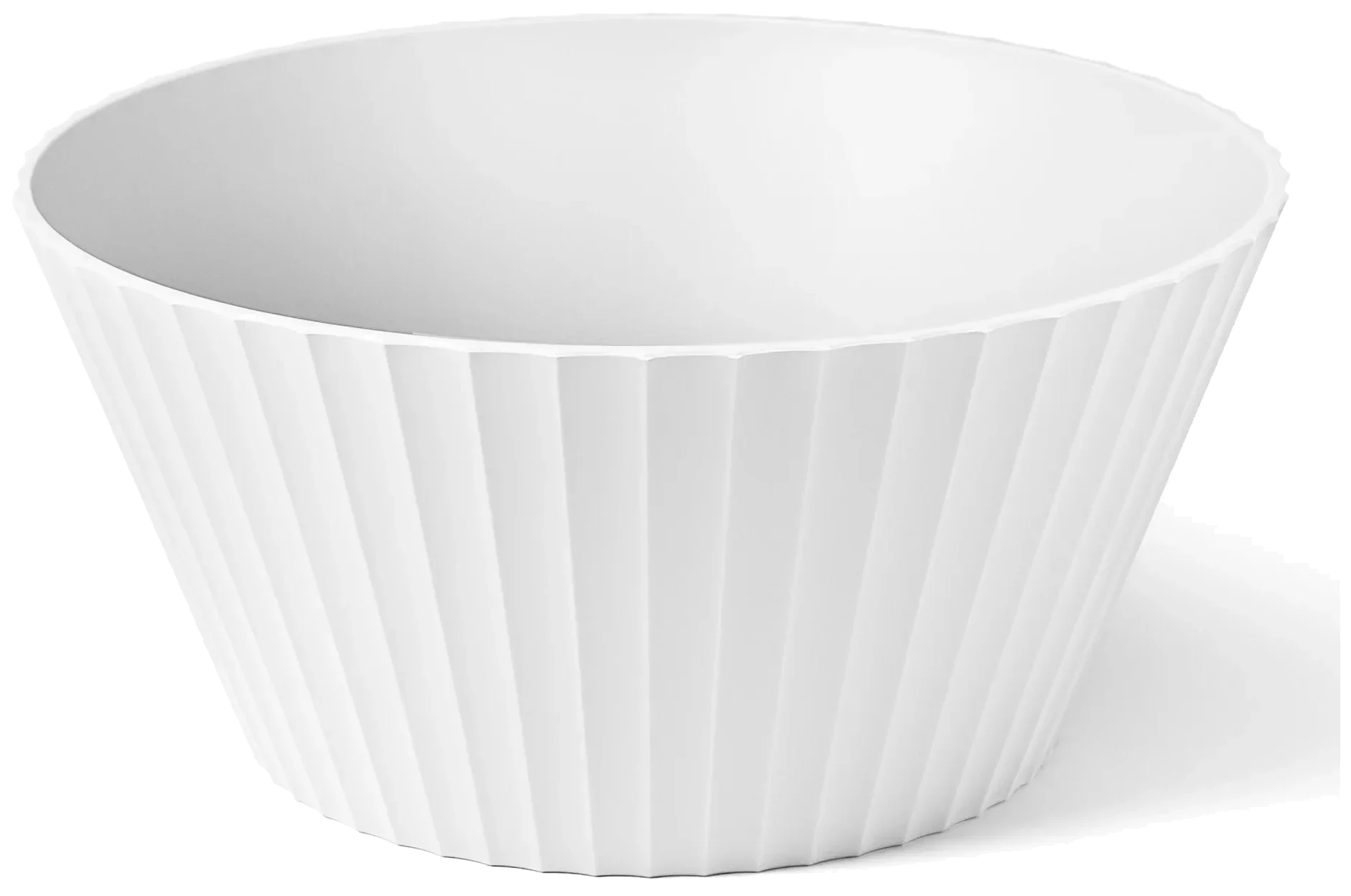 NETTUNO Mísa 25 cm křišťálově bílá / BLIM PLUS
