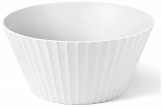 NETTUNO Mísa 25 cm křišťálově bílá / BLIM PLUS