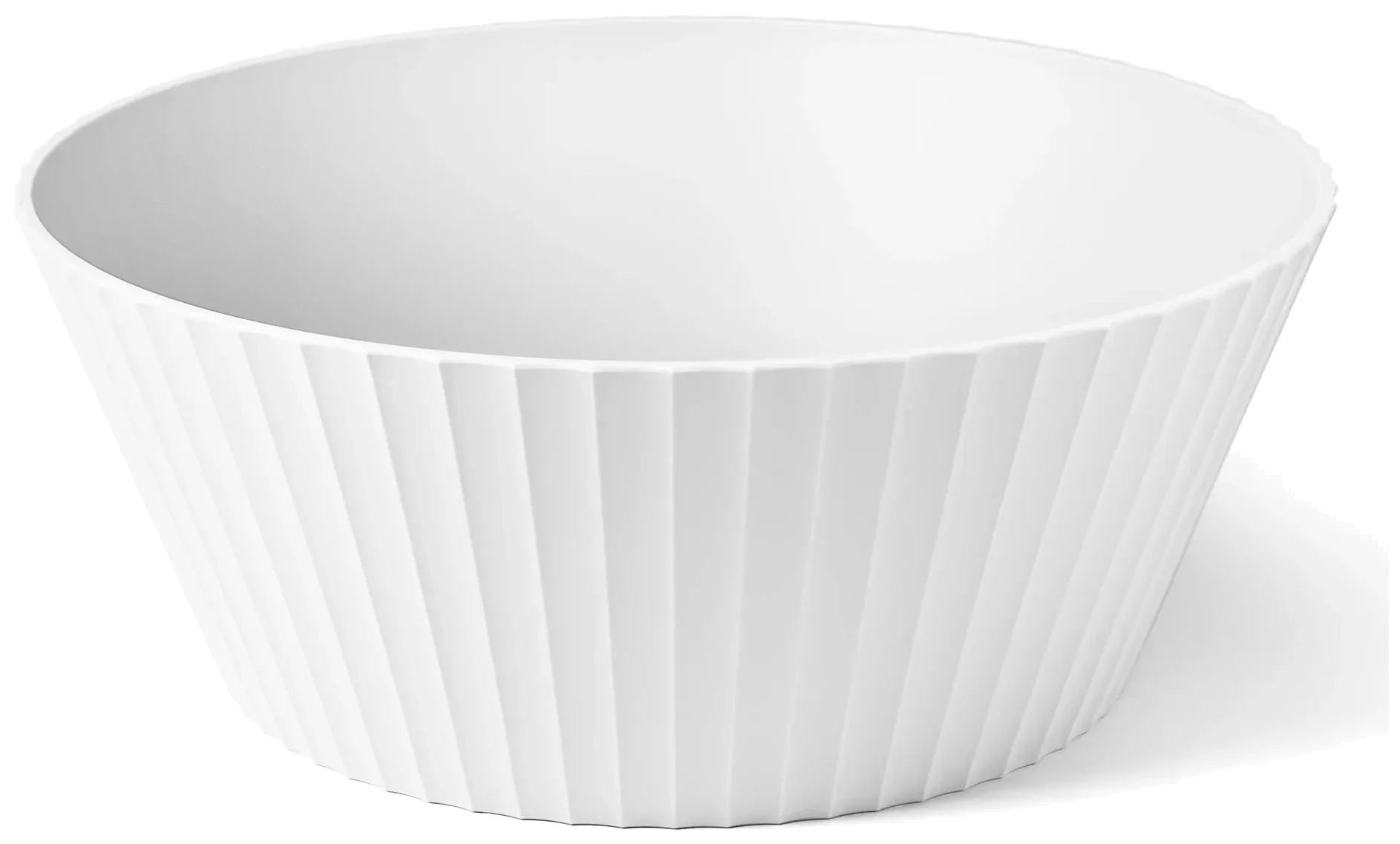 NETTUNO Mísa 30 cm křišťálově bílá / BLIM PLUS