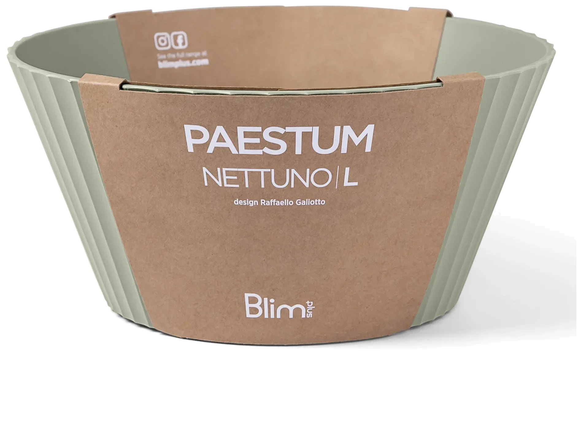 NETTUNO Mísa 25 cm střední lesní zelená / BLIM PLUS