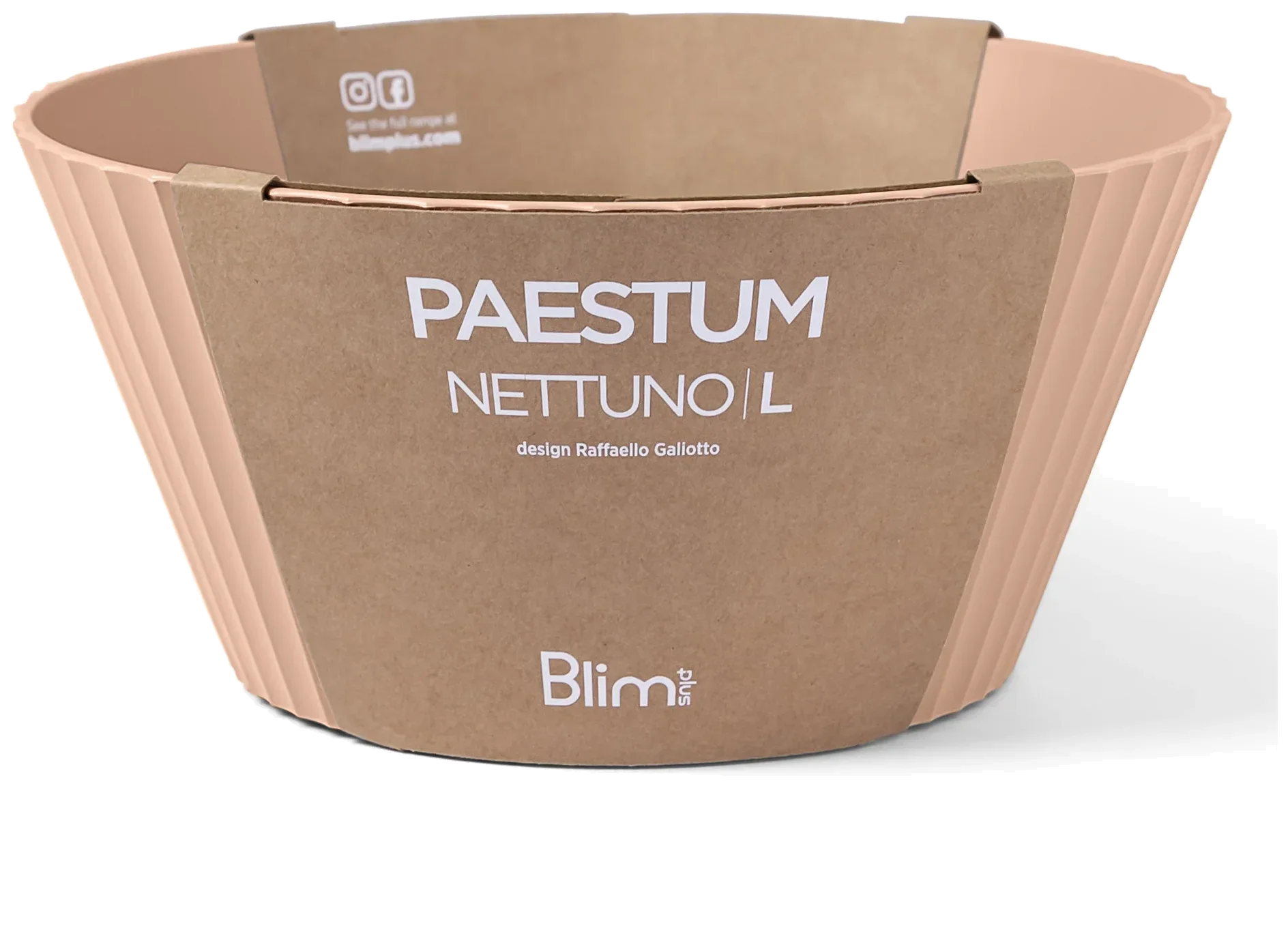 NETTUNO Mísa 25 cm meruňka / BLIM PLUS