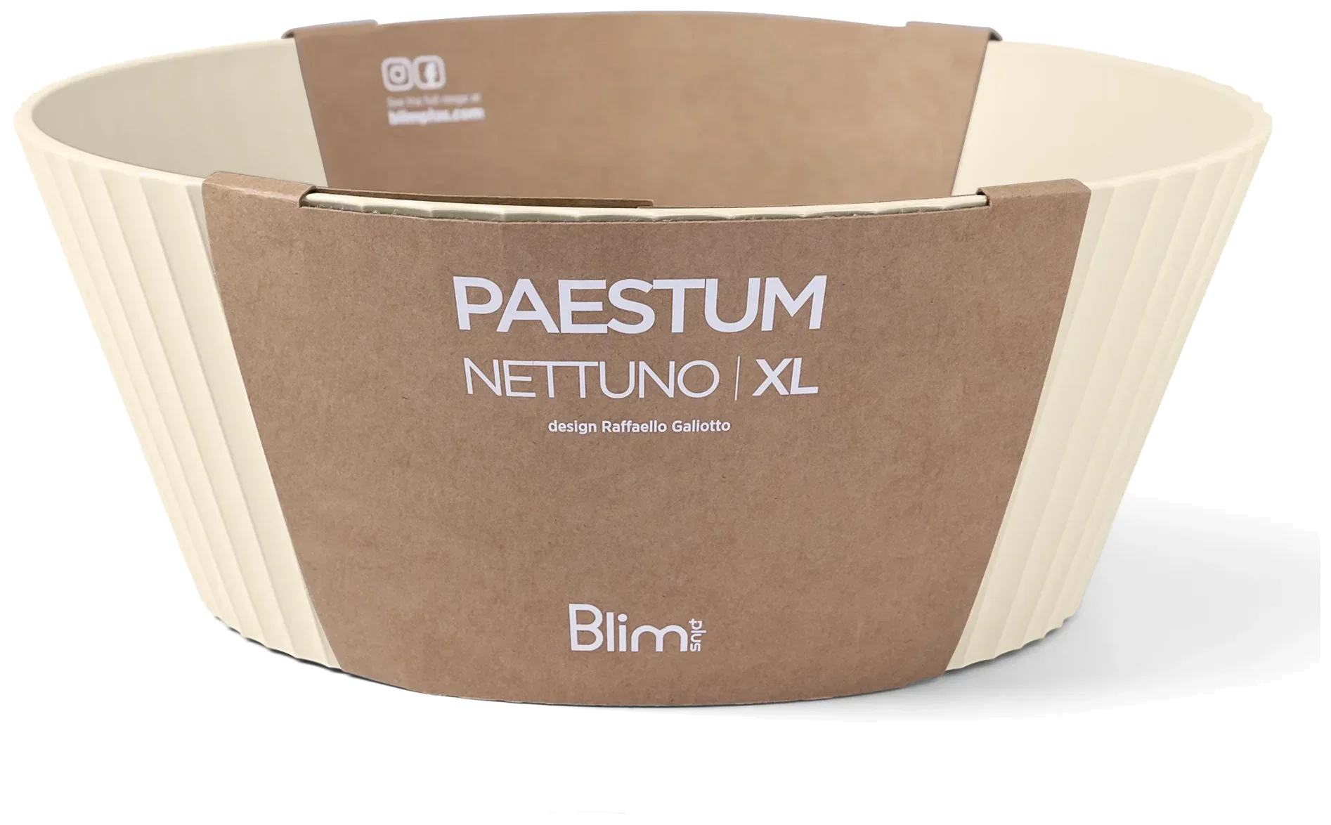 NETTUNO Mísa 30 cm třtinový cukr / BLIM PLUS