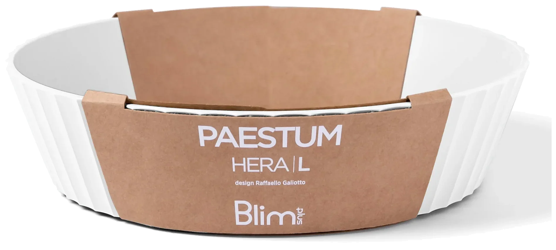 HERA Mísa 25 cm křišťálově bílá / BLIM PLUS