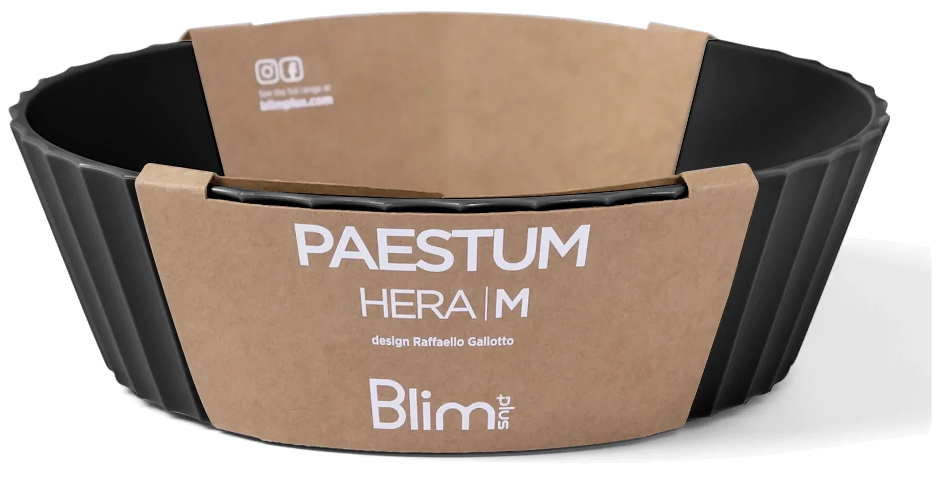 HERA Mísa 20 cm karbon / BLIM PLUS