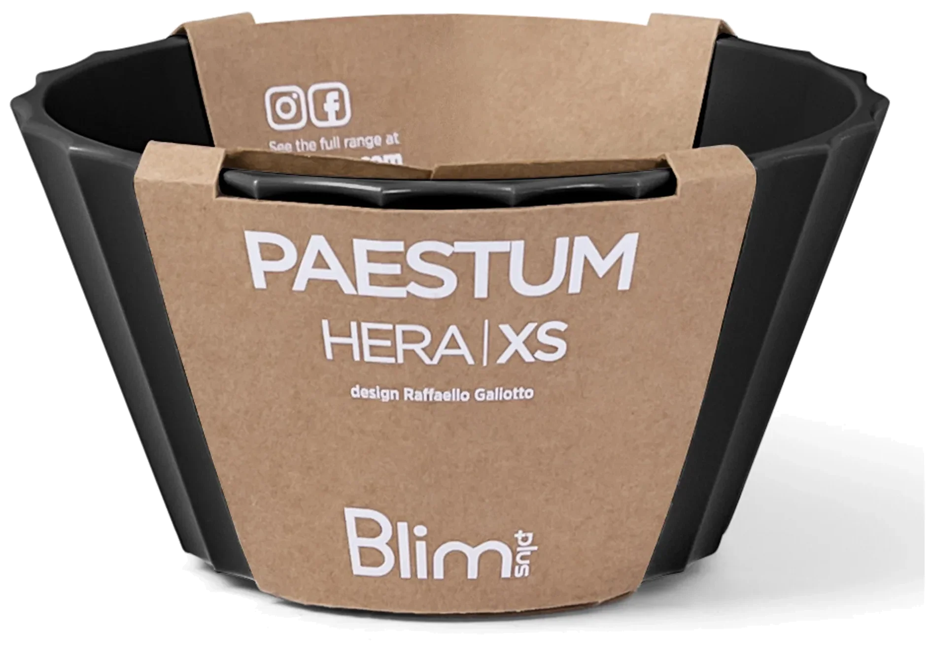 HERA Mísa 11 cm karbon / BLIM PLUS