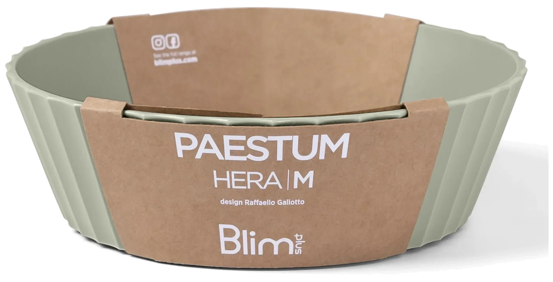HERA Mísa 20 cm střední lesní zelená / BLIM PLUS