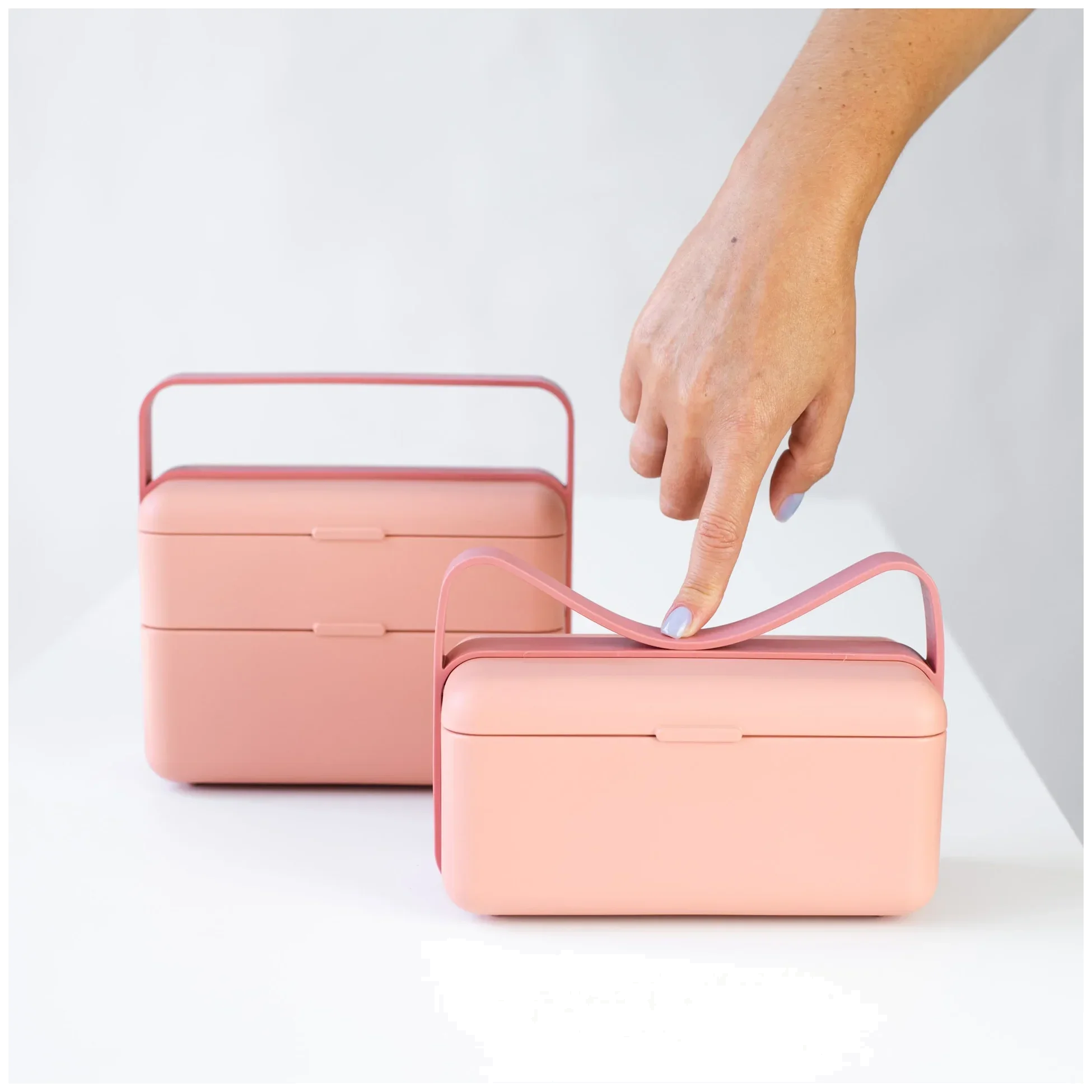 BAULETTO Nízký lunchbox, karbon / BLIM PLUS