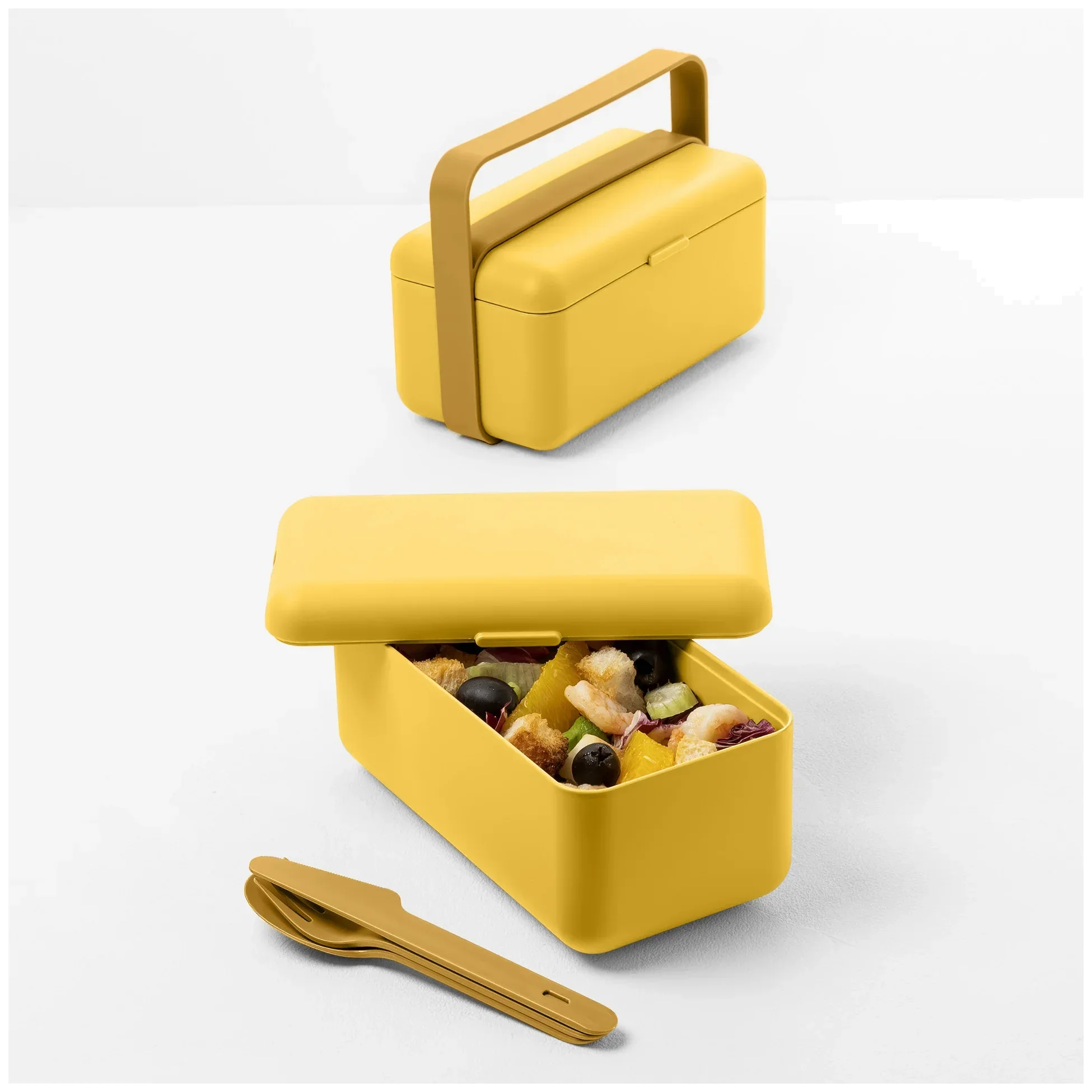 BAULETTO Nízký lunchbox, střední, pouštní / BLIM PLUS