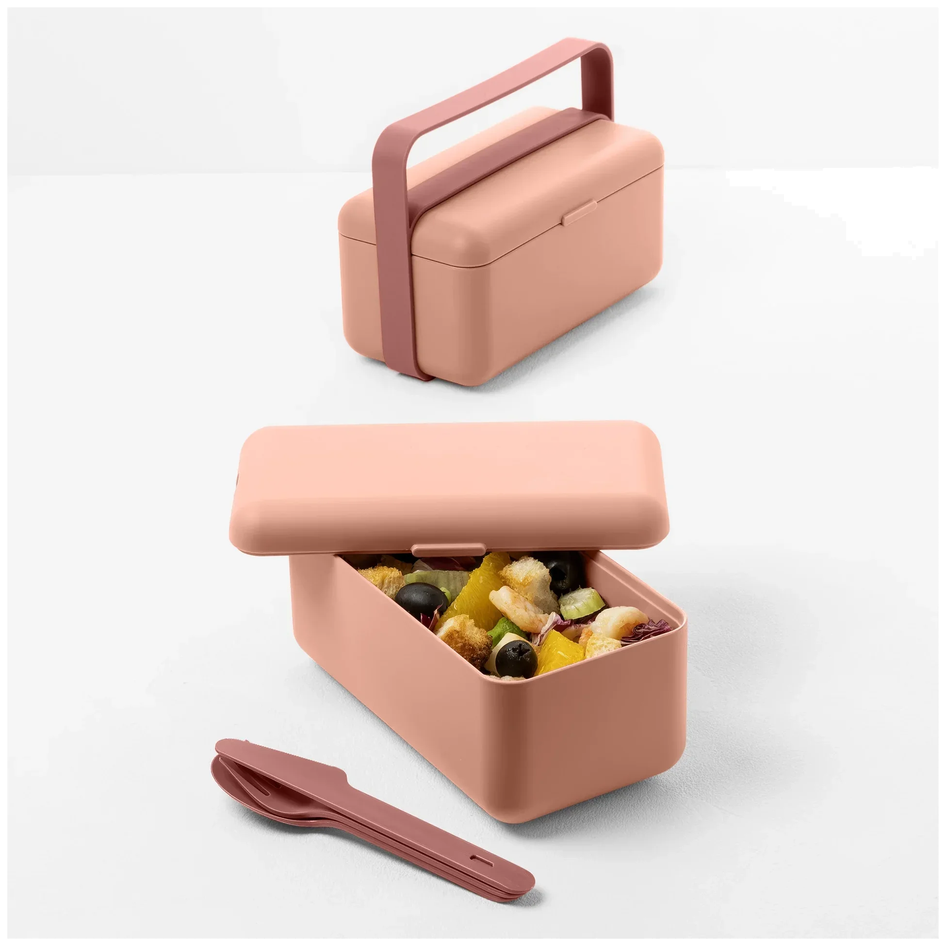 BAULETTO Nízký lunchbox, plameňákově růžový / BLIM PLUS