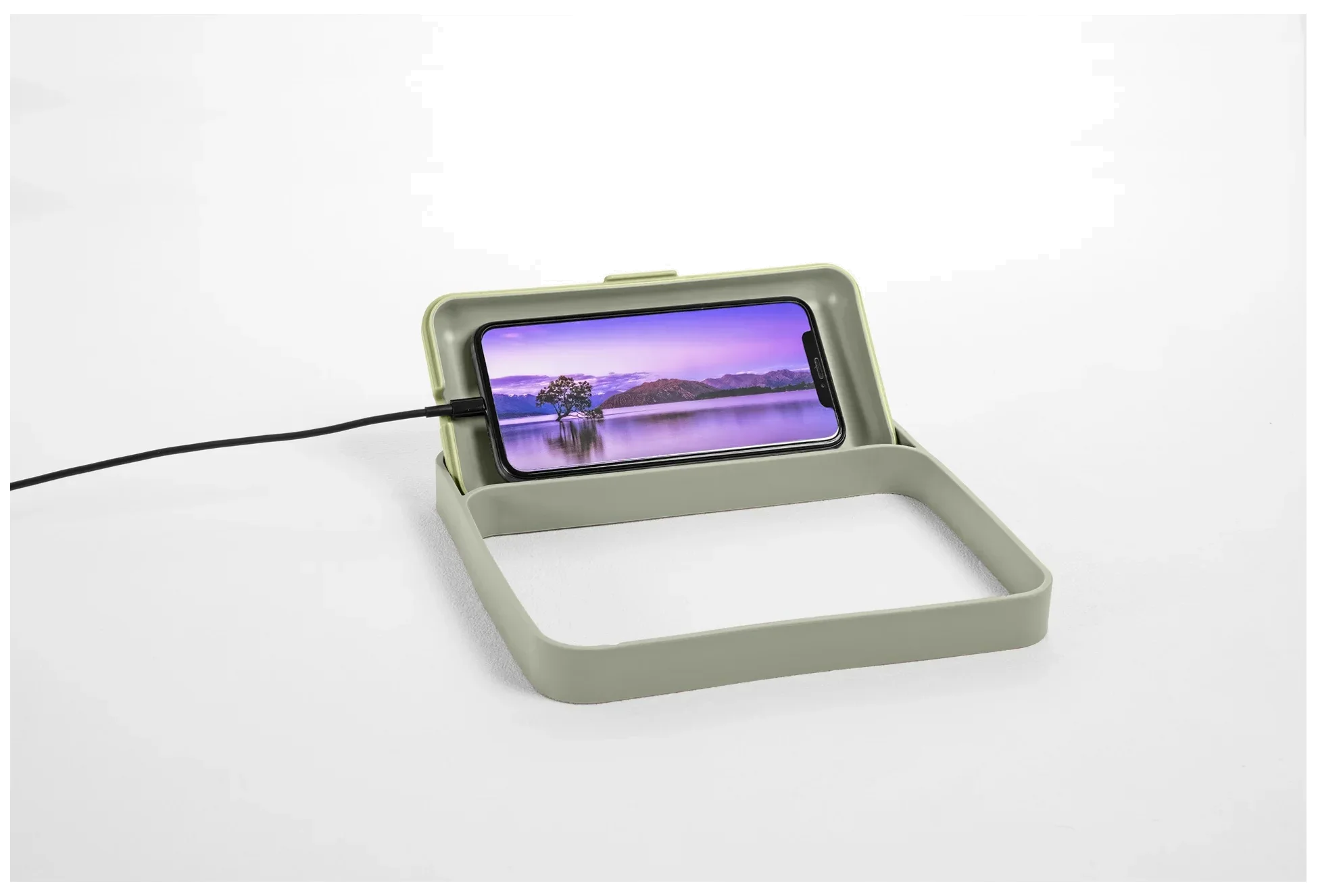 BAULETTO Vysoký lunchbox, světlá lesní zelená / BLIM PLUS