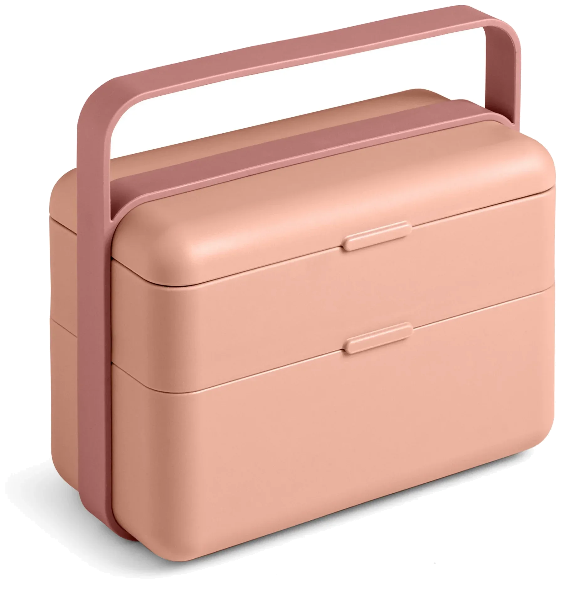BAULETTO Vysoký lunchbox, plameňákově růžový / BLIM PLUS