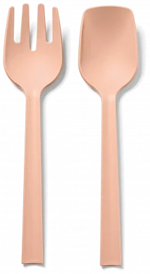 POSATE Sada servírovacích příborů, meruňka / BLIM PLUS