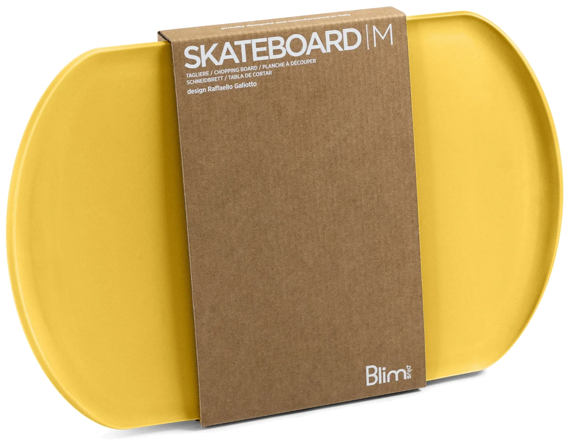 SKATEBOARD Krájecí prkénko/servírování, střední pouštní odstín / BLIM PLUS