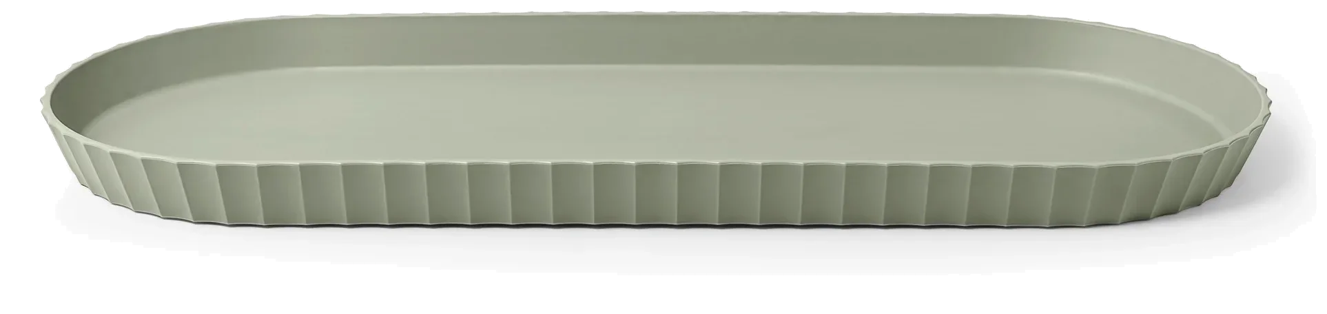 MINERVA Oválná servírovací mísa 50x25 cm střední lesní zelená / BLIM PLUS