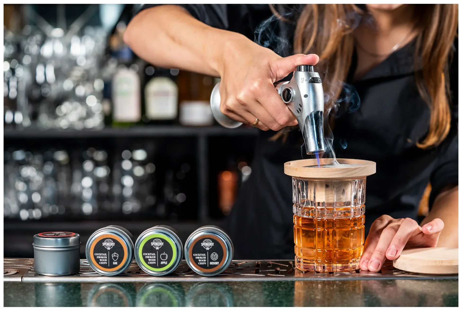 Souprava na aromatizaci koktejlů / BAR PROFESSIONAL