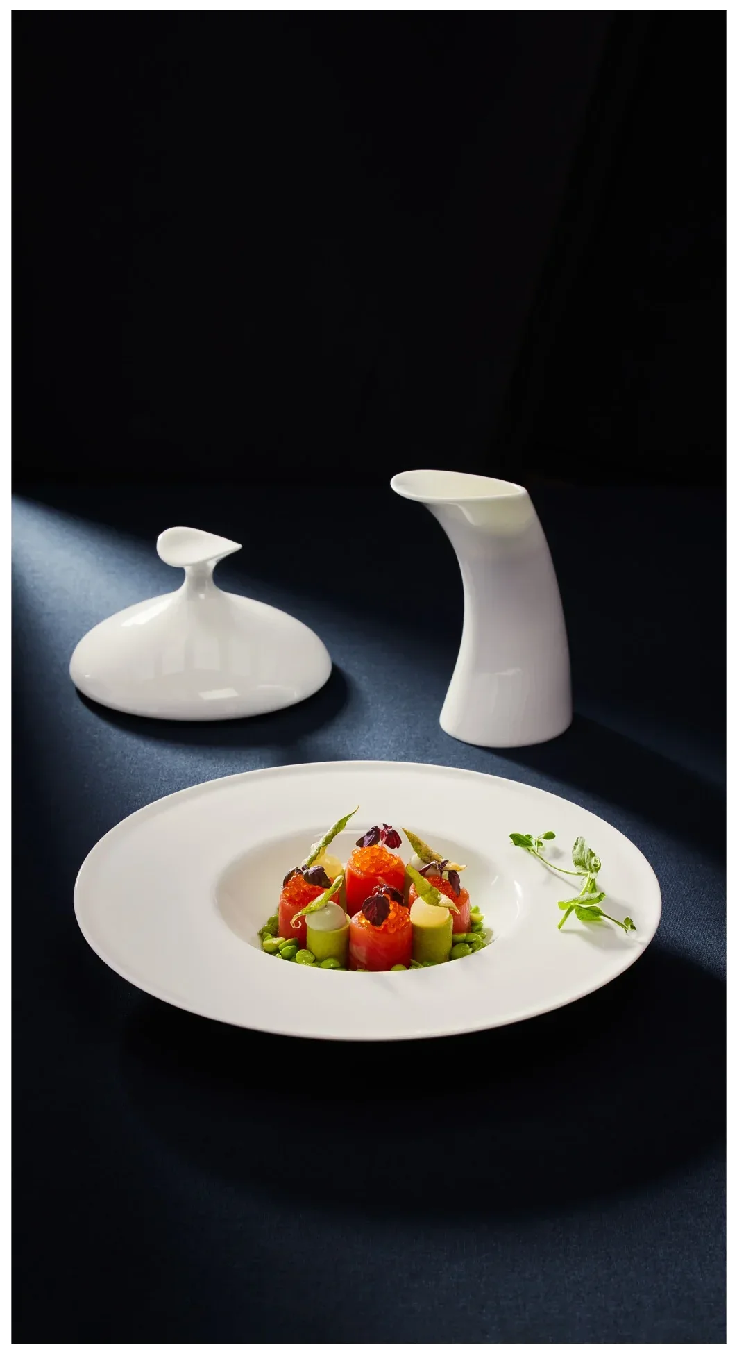 FEDRA Hluboký talíř gourmet 25 cm / RAK PORCELAIN