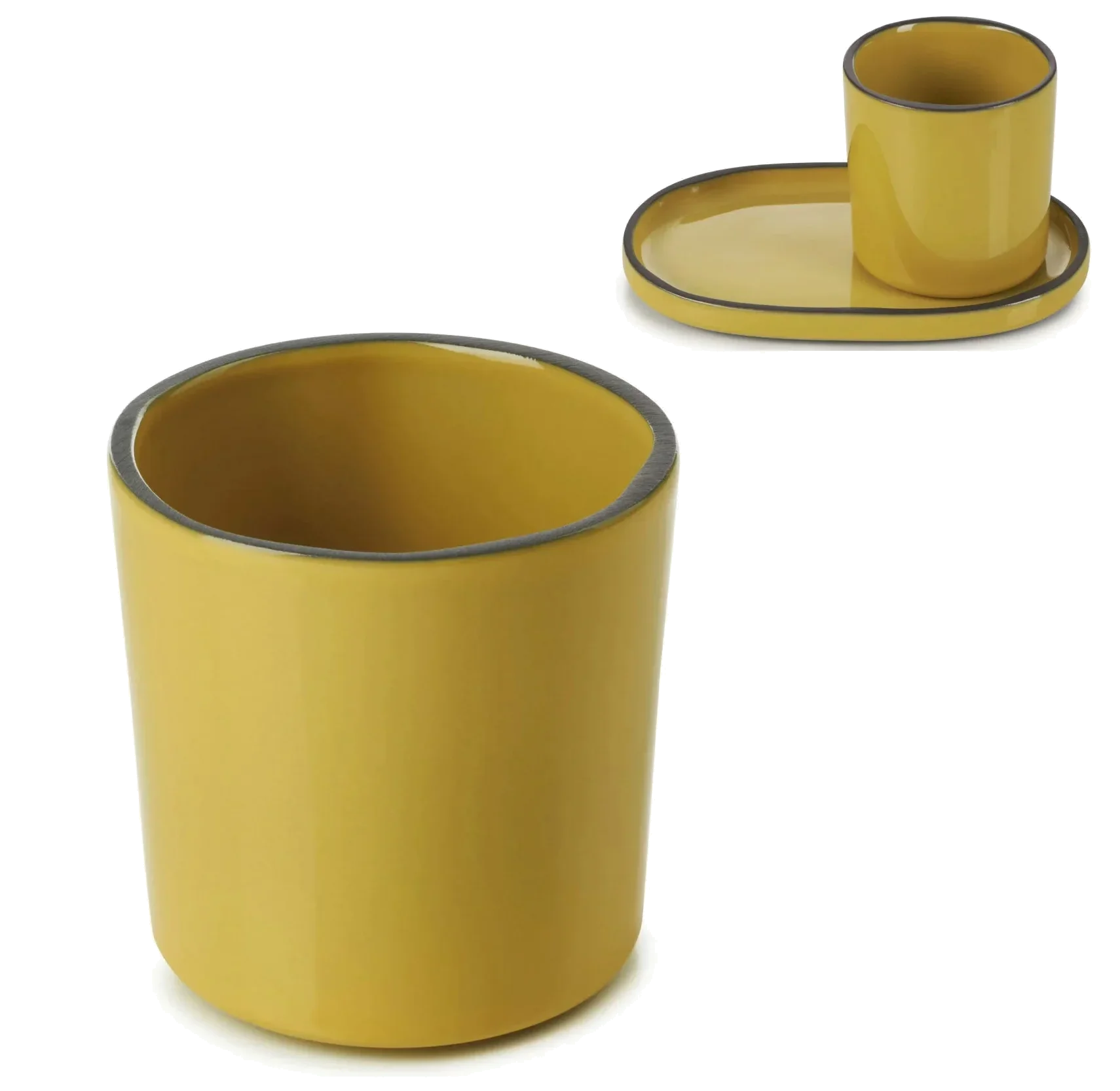 CARACTERE Šálek na espresso 80 ml Kurkuma / REVOL