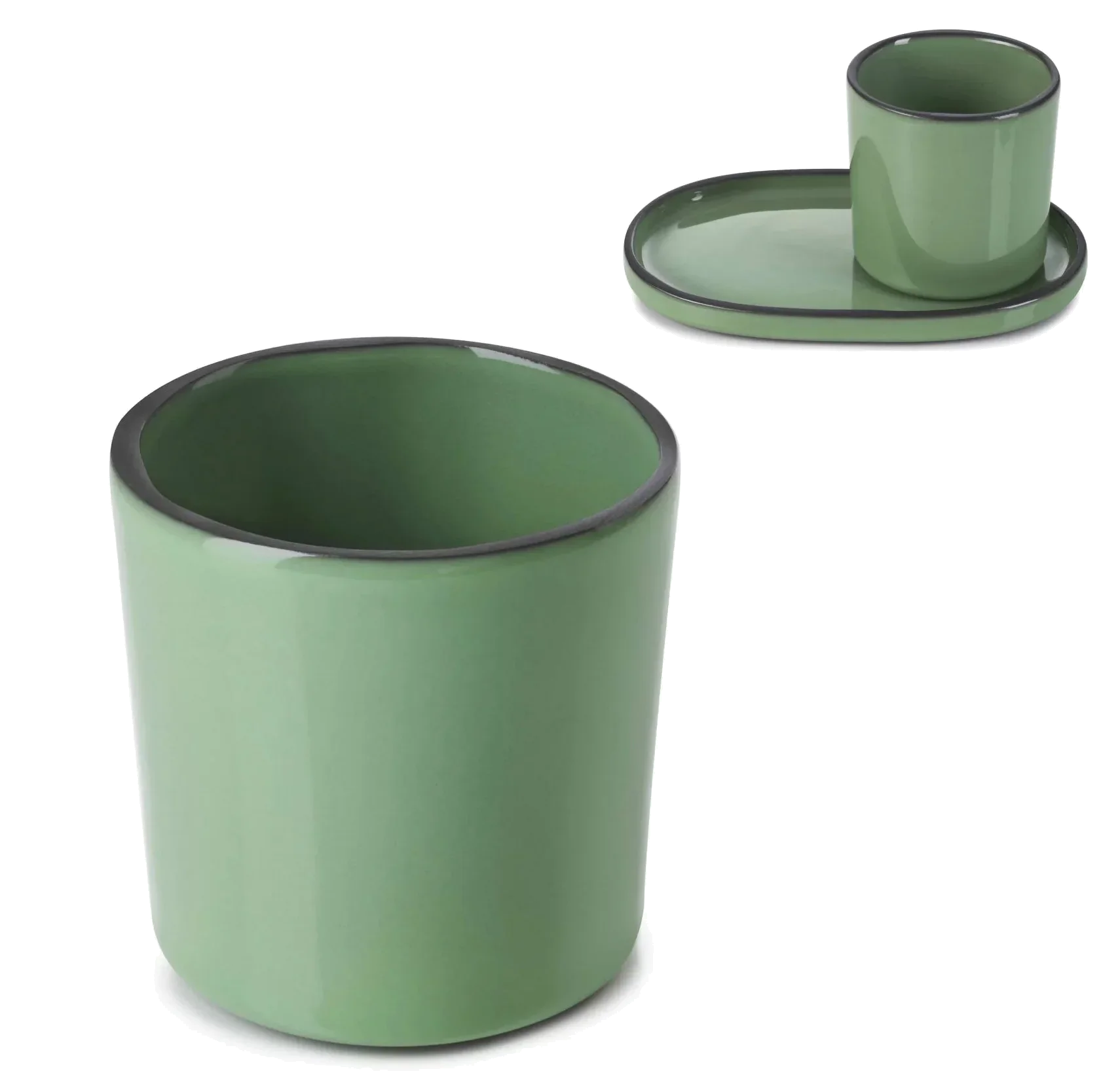CARACTERE Šálek na espresso 80 ml Mátový / REVOL