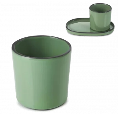 CARACTERE Šálek na espresso 80 ml Mátový / REVOL