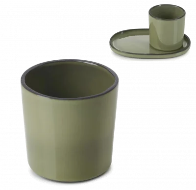 CARACTERE Šálek na espresso 80 ml Kardamom / REVOL