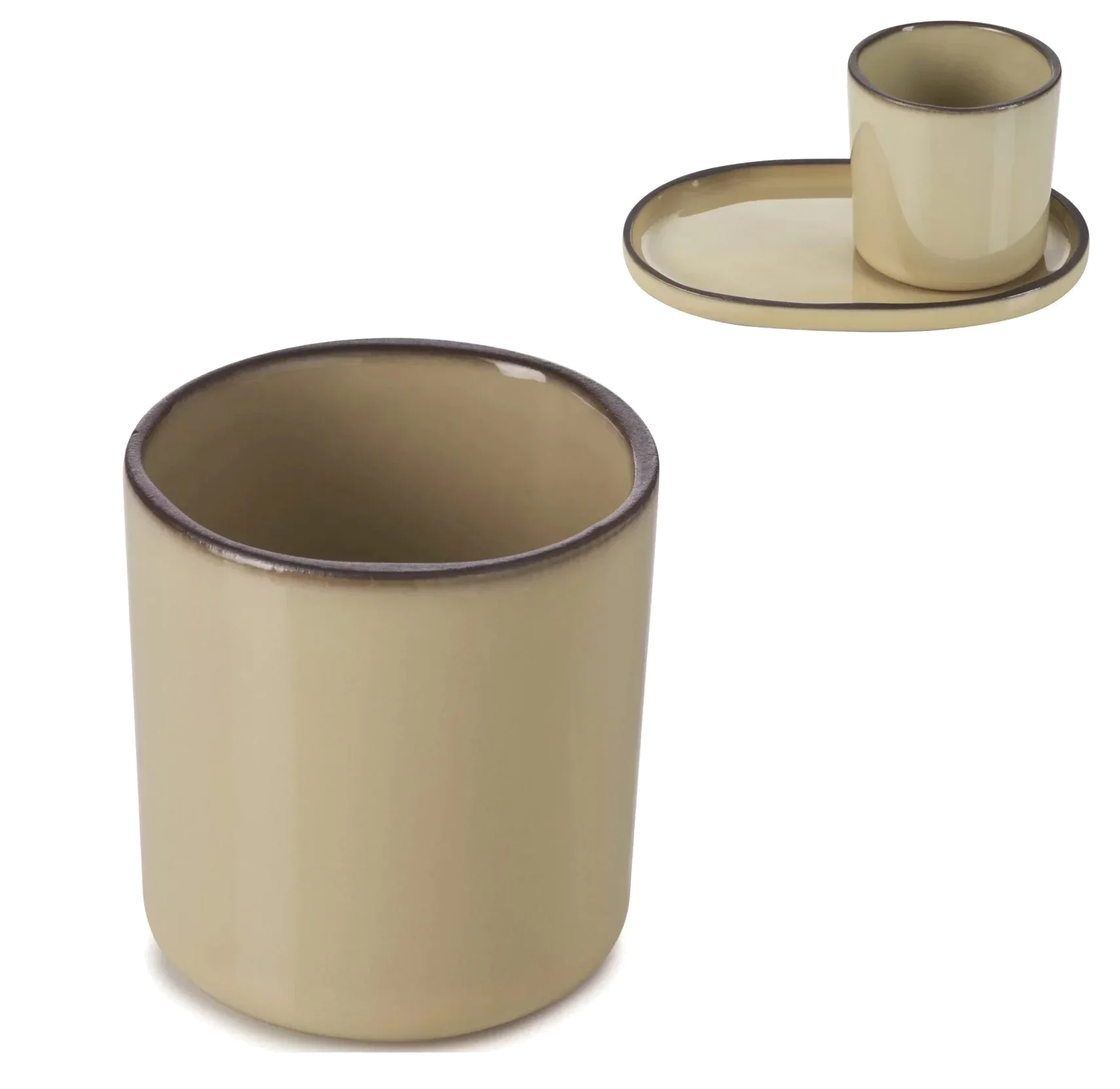 CARACTERE Šálek na espresso 80 ml Muškátový oříšek / REVOL