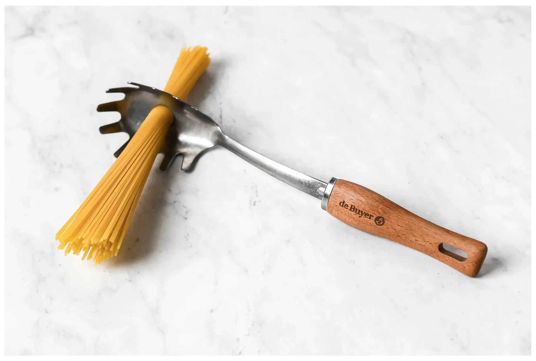B BOIS Lžíce na špagety 33 cm / DE BUYER