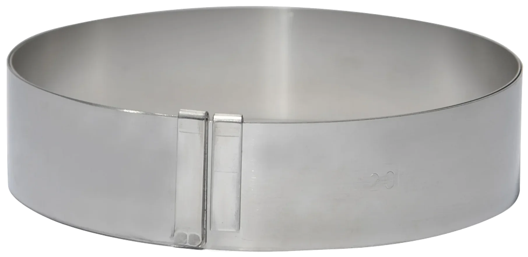 Nastavitelný kulatý cukrářský ráfek 18-36 cm / DE BUYER