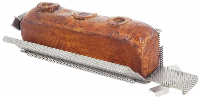 GEOFORME Perforovaná pečicí forma 24 x 5 x 6 cm / DE BUYER