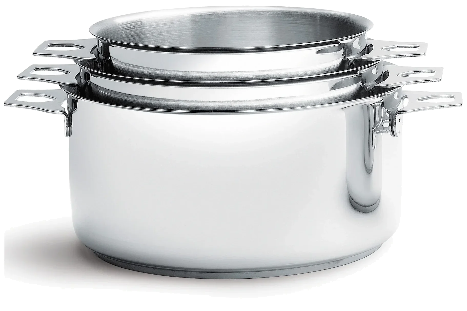 TWISTY Hrnec/rendlík bez rukojetí 24 cm / DE BUYER