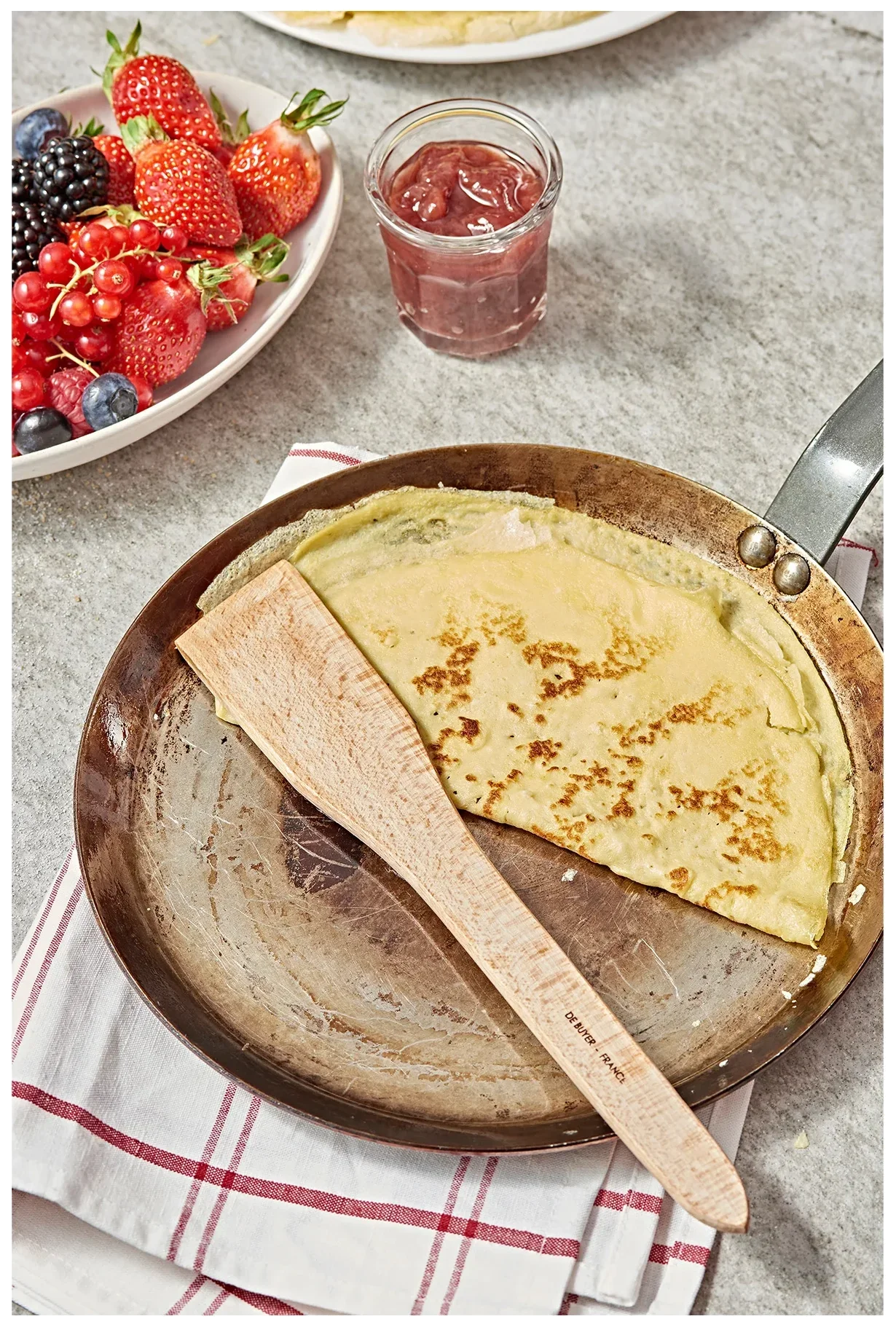 B BOIS Šikmá stěrka 25 cm / DE BUYER