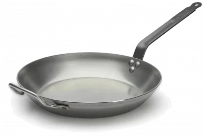 Patelnia okrągła 32 cm CARBONE PLUS - DE BUYER