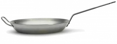 Patelnia okrągła 32 cm CARBONE PLUS - DE BUYER
