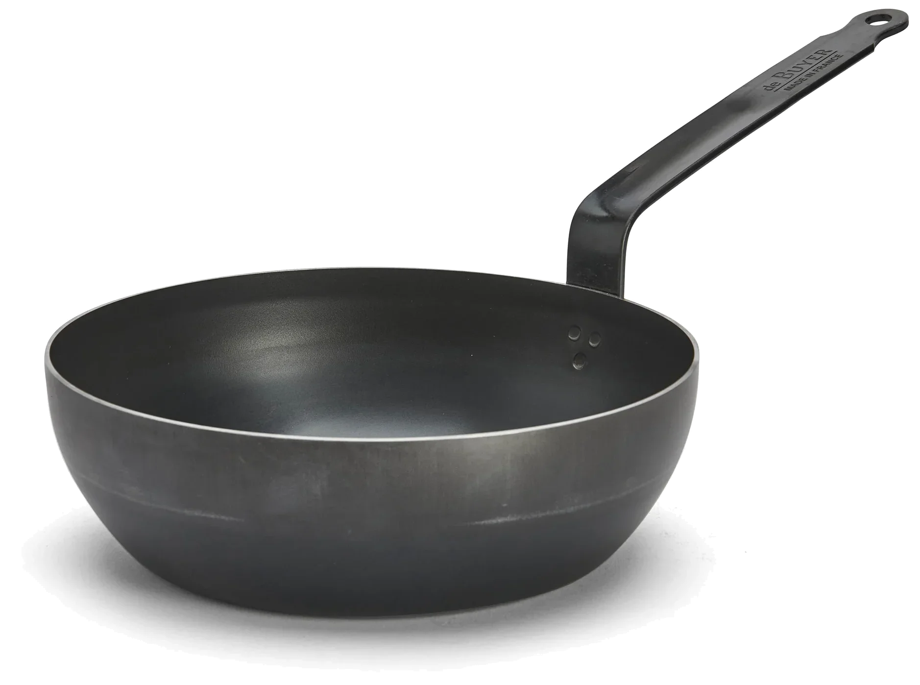 BLUE CARBON Hluboká pánev 24 cm / DE BUYER