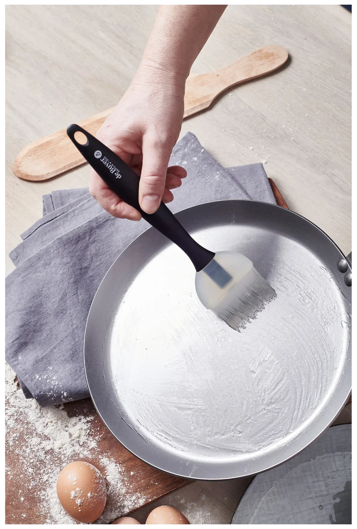 MINERAL B Souprava na palačinky / DE BUYER
