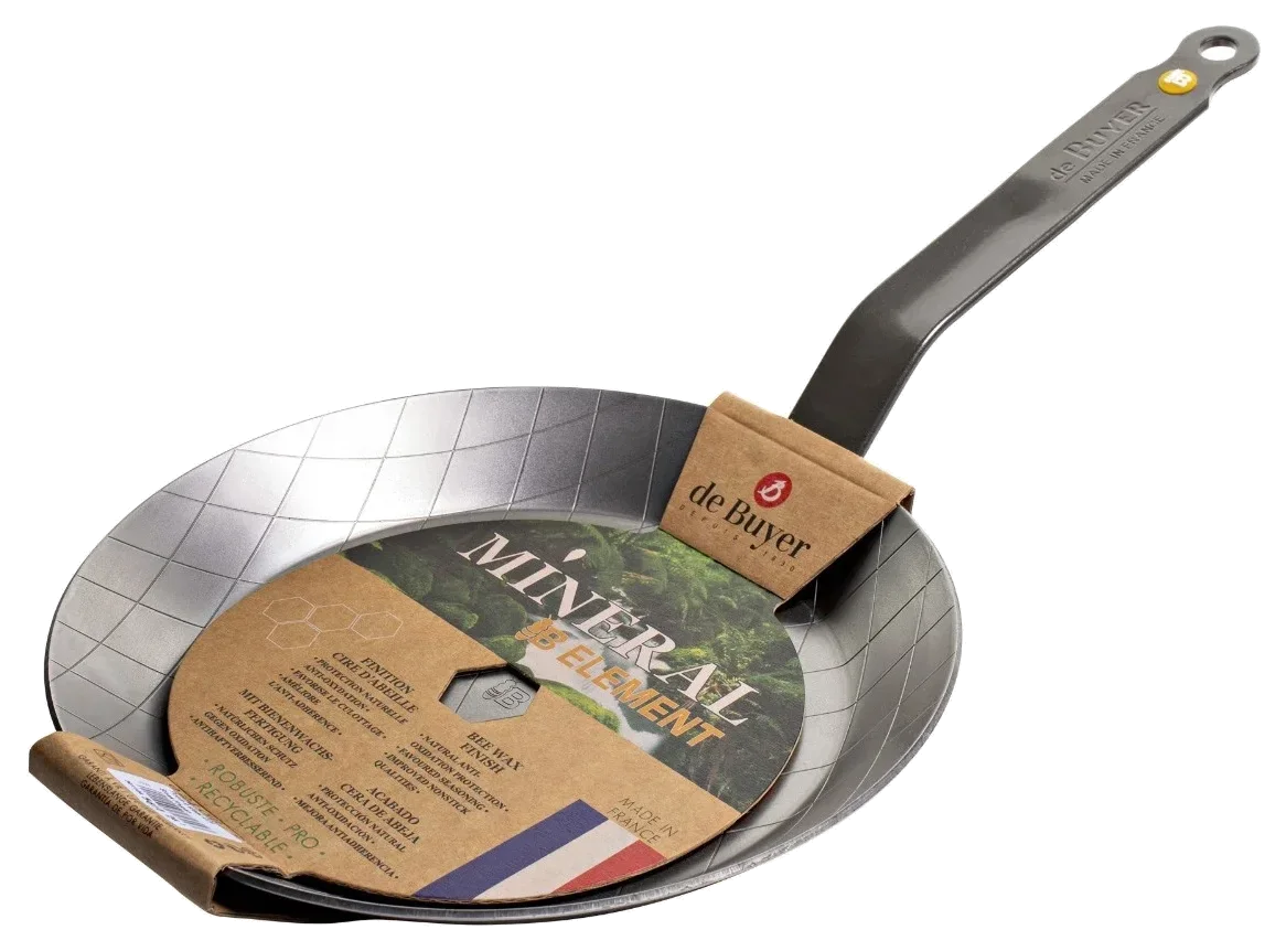 DE BUYER Pánev na steaky MINERAL B 24 cm