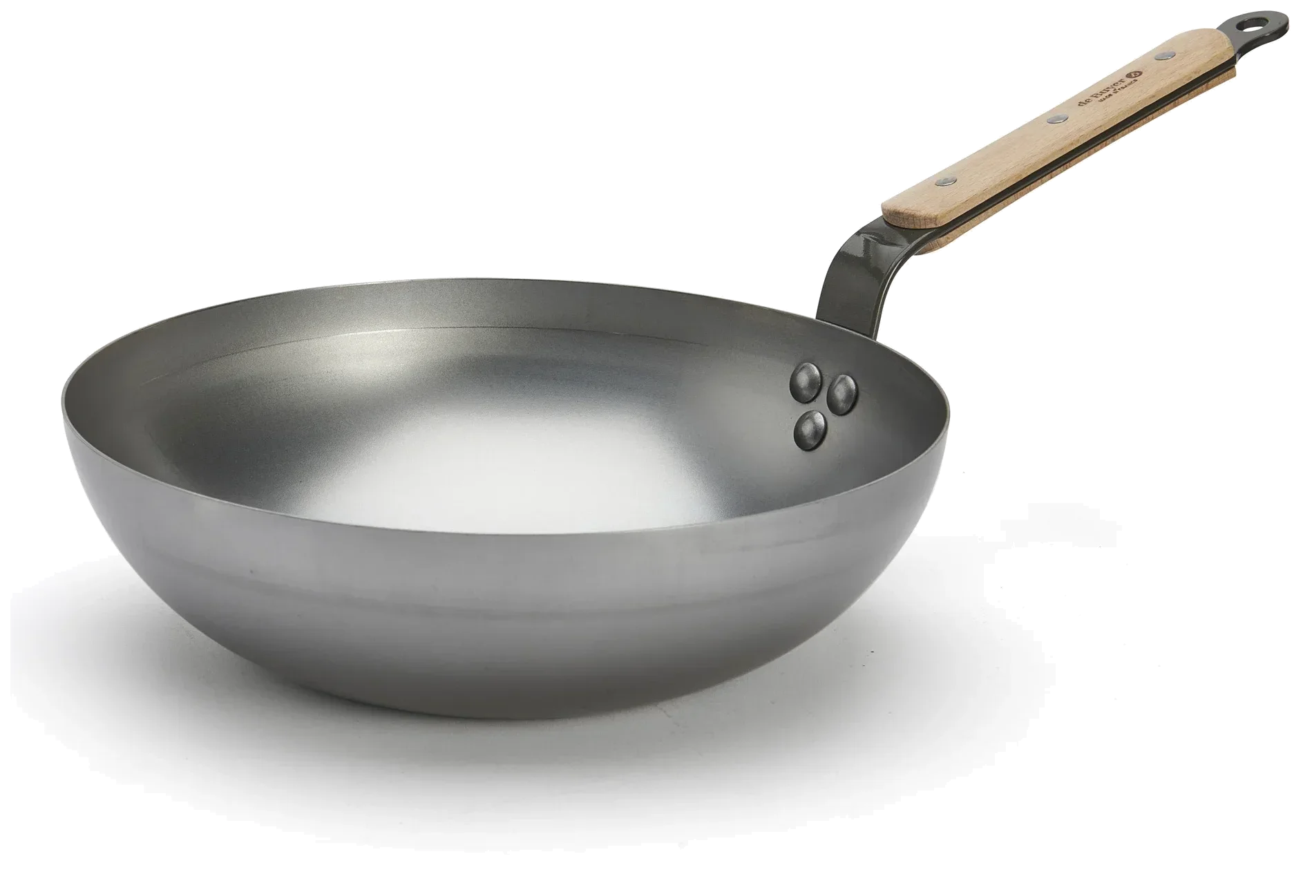 MINERAL B BOIS Wok 28 cm / DE BUYER