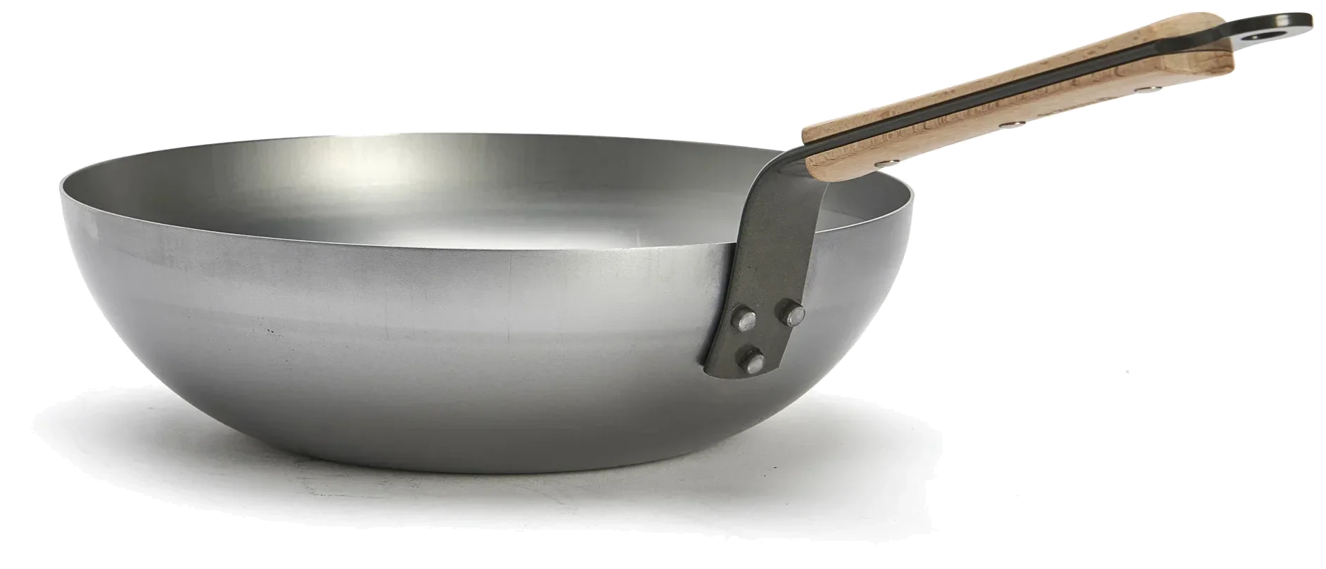 MINERAL B BOIS Wok 28 cm / DE BUYER
