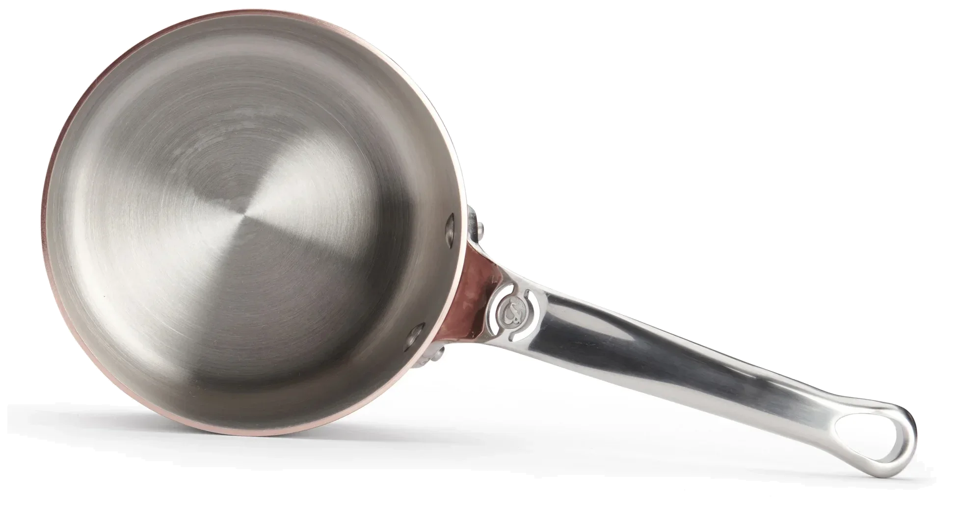 PRIMA MATERA Vysoký měděný rendlík s rovnými stěnami 16 cm / DE BUYER