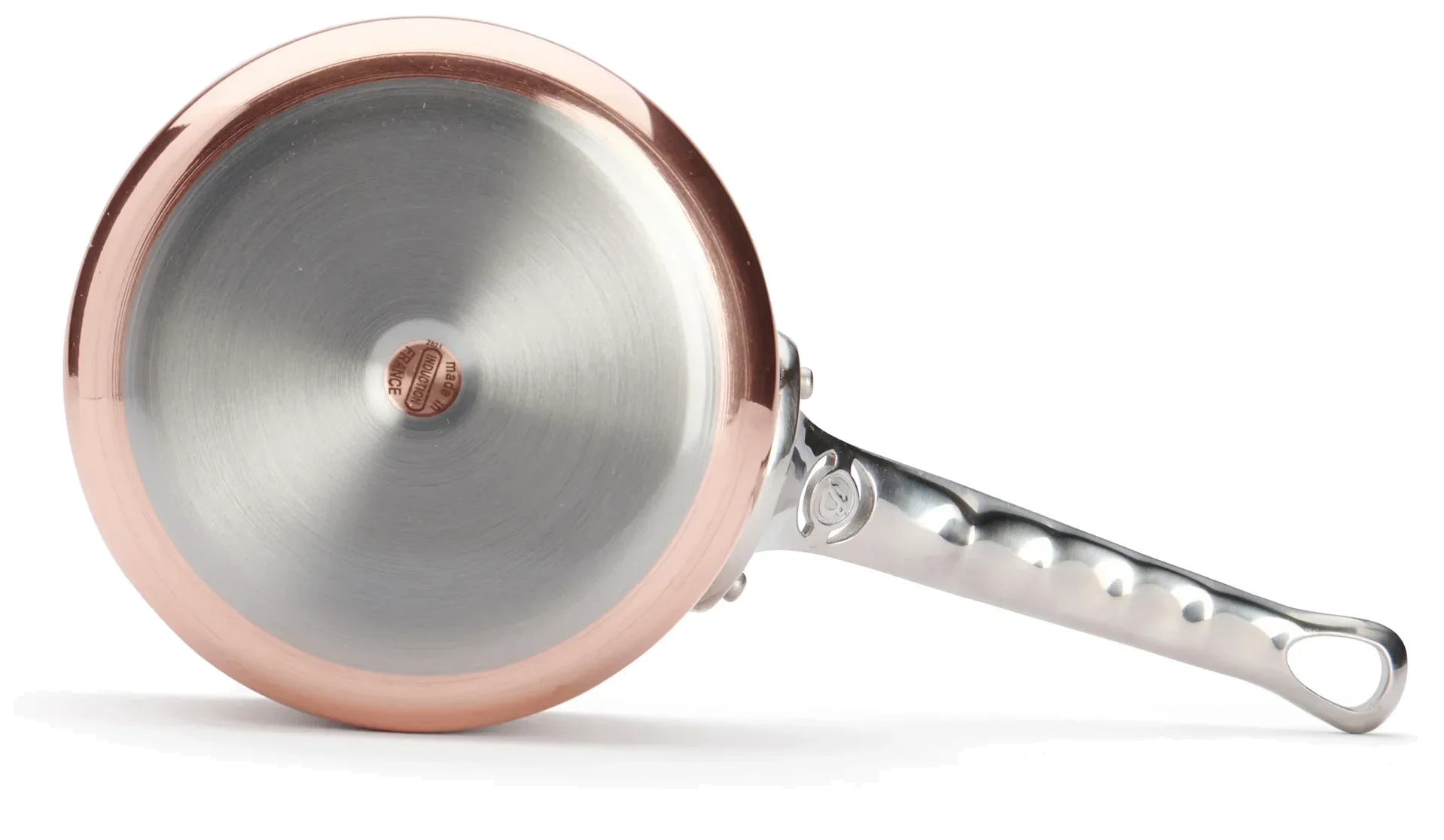 PRIMA MATERA Vysoký měděný rendlík s rovnými stěnami 16 cm / DE BUYER