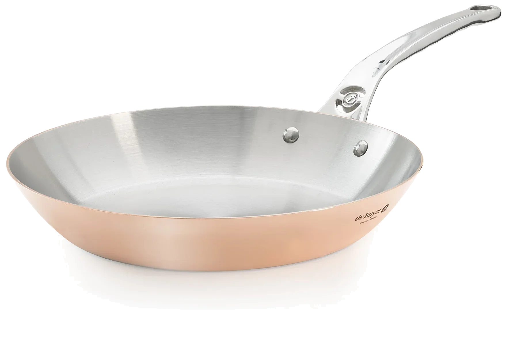 PRIMA MATERA Měděná pánev 24 cm / DE BUYER