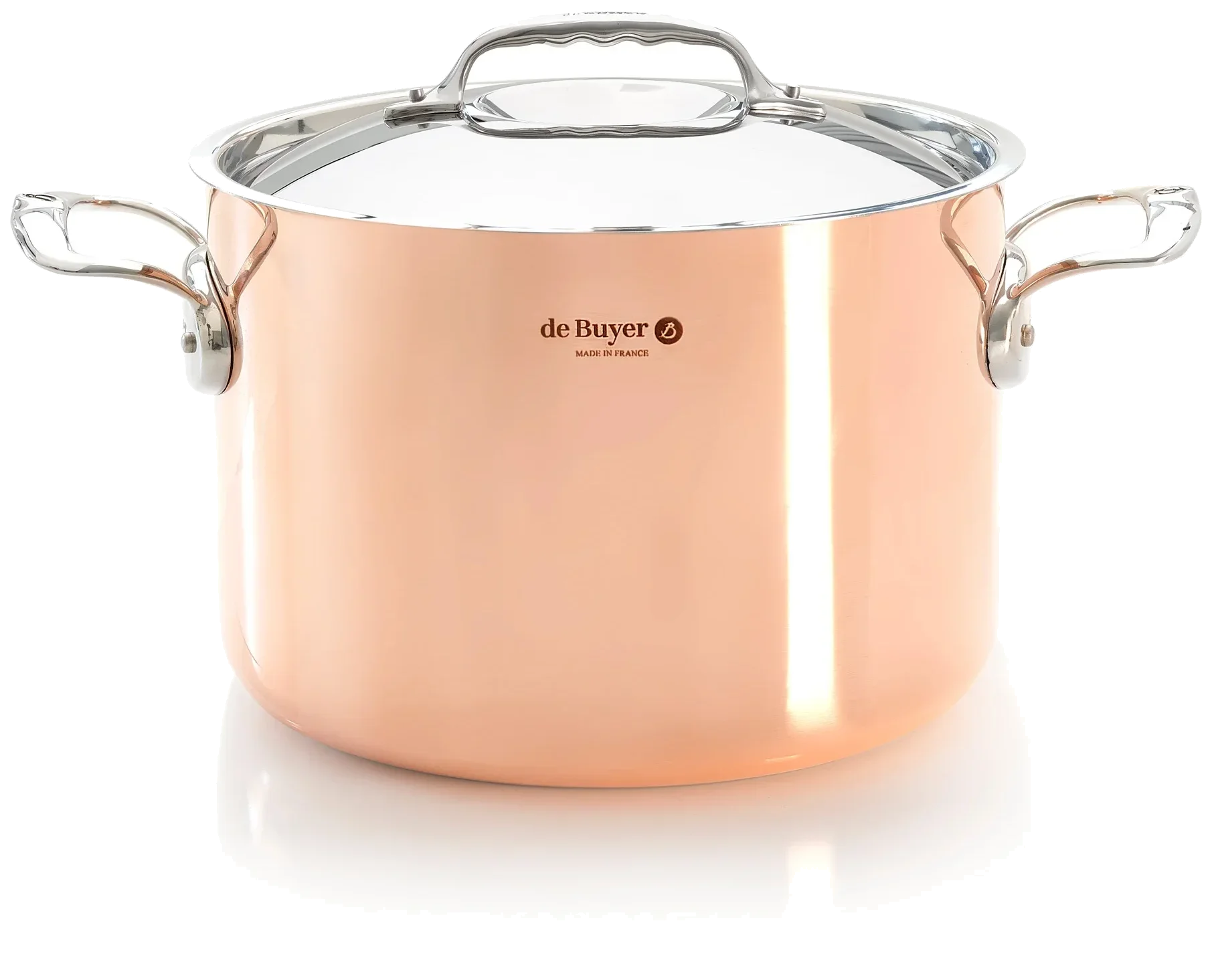 PRIMA MATERA Vysoký hrnec 24 cm / DE BUYER