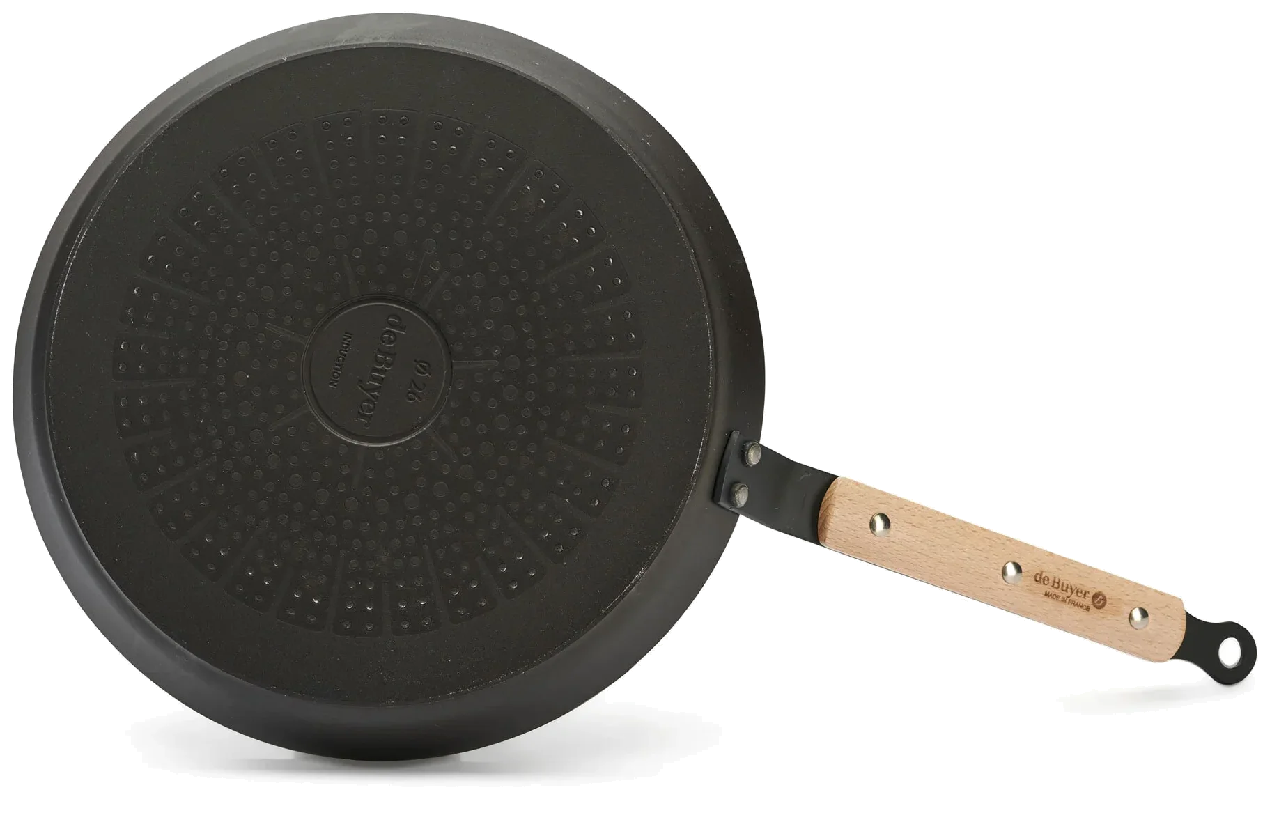 DE BUYER Pánev na palačinky CHOC B BOIS 26 cm