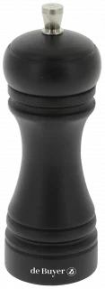 JAVA Mlýnek na pepř 14 cm matně černý / DE BUYER