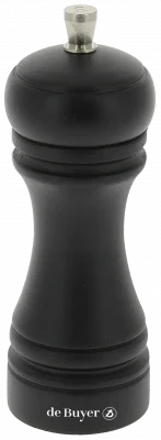 JAVA Mlýnek na pepř 14 cm matně černý / DE BUYER