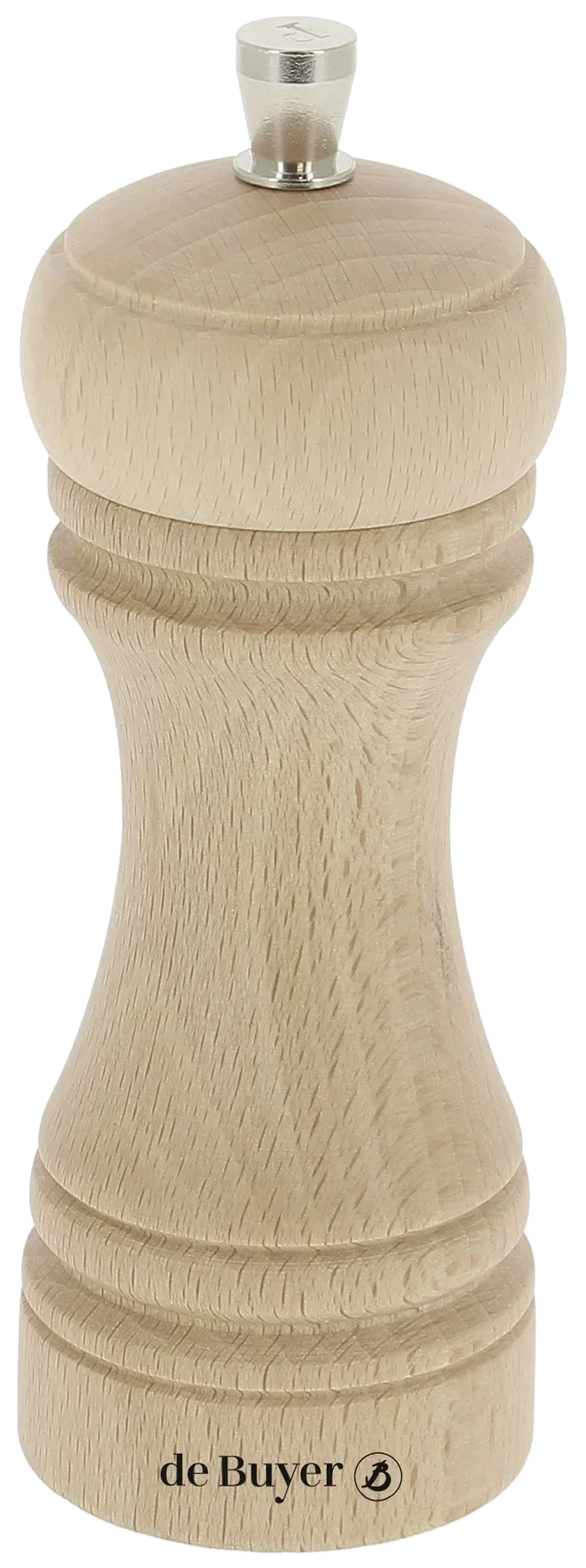 JAVA Mlýnek na sůl 14 cm přírodní / DE BUYER