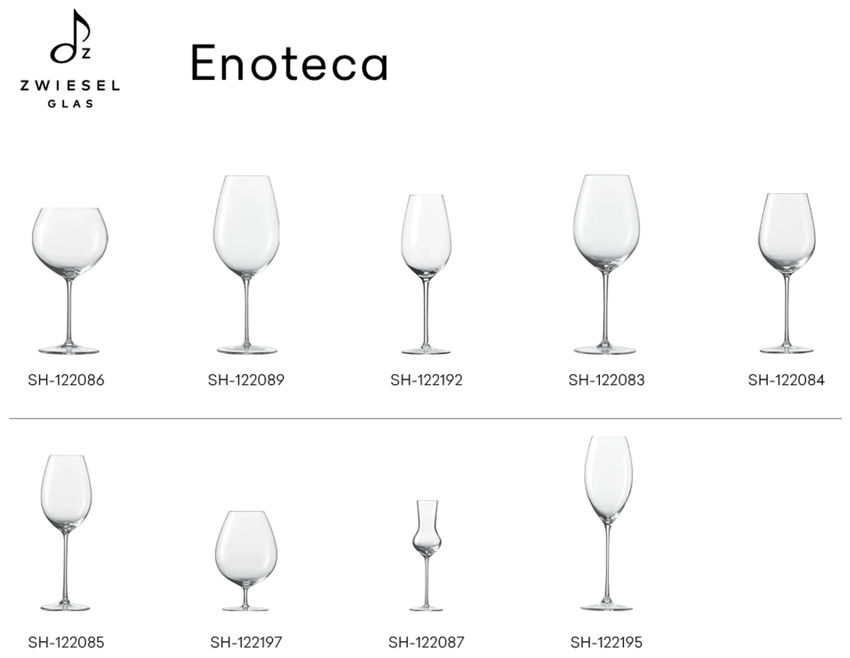 ENOTECA Sklenice na víno Chardonnay 415 ml, sada 2 ks / ZWIESEL HANDMADE